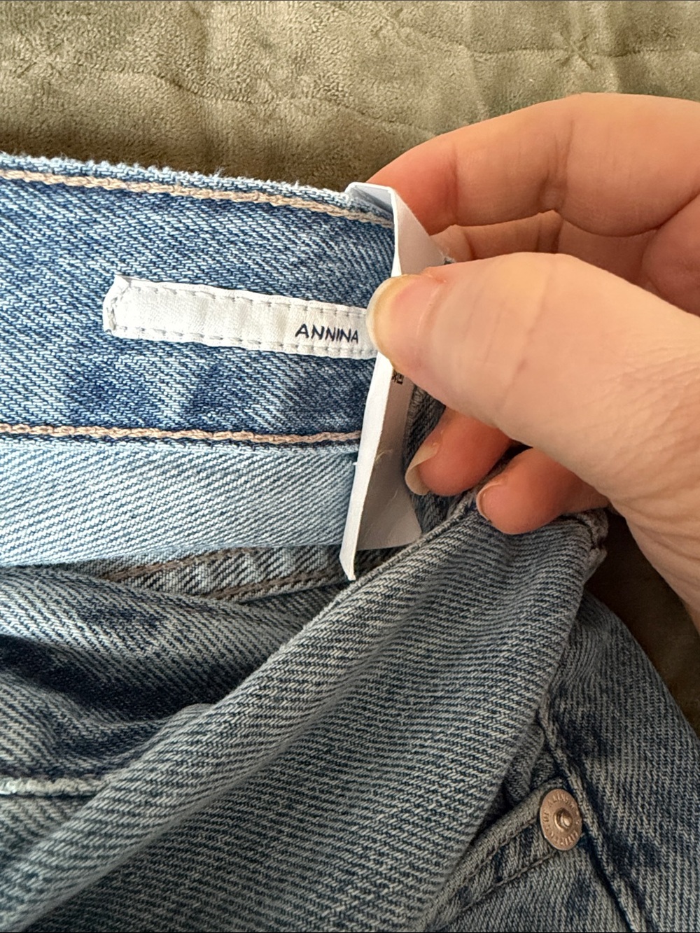 Citizens of Humanity Annina wide Leg Jeans size 28 light medium vintage wash - Picture 6 of 13